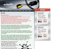 Tablet Screenshot of echofx.com